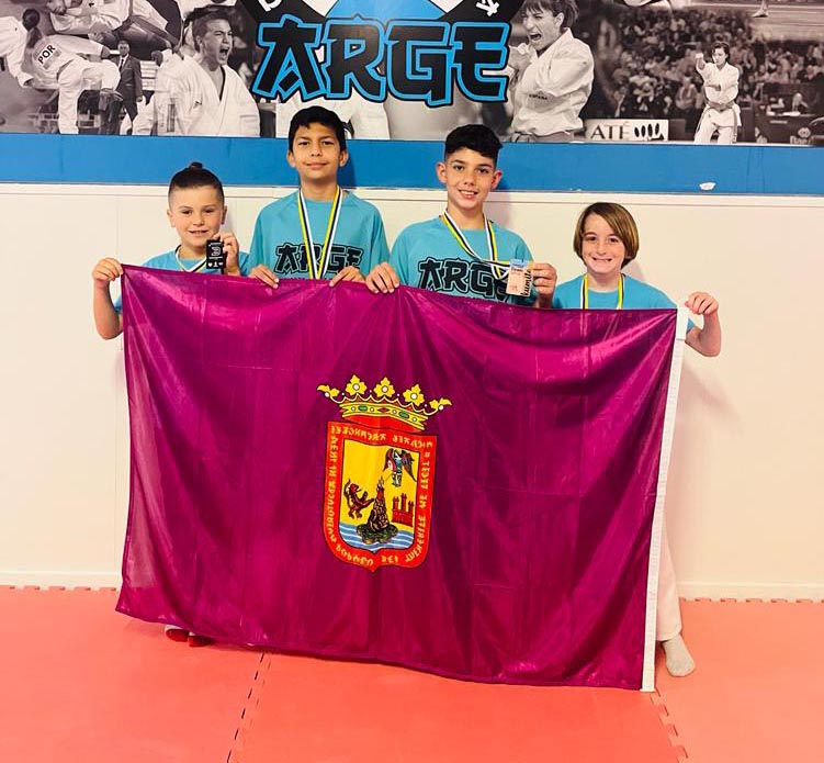 El Club de Karate Arge Casa de Venezuela logra cuatro medallas en el Regional infantil