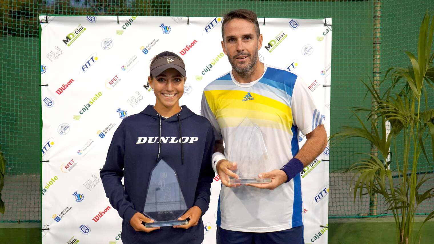 Fernández y Marrero, campeones del 41 Open de Tenis