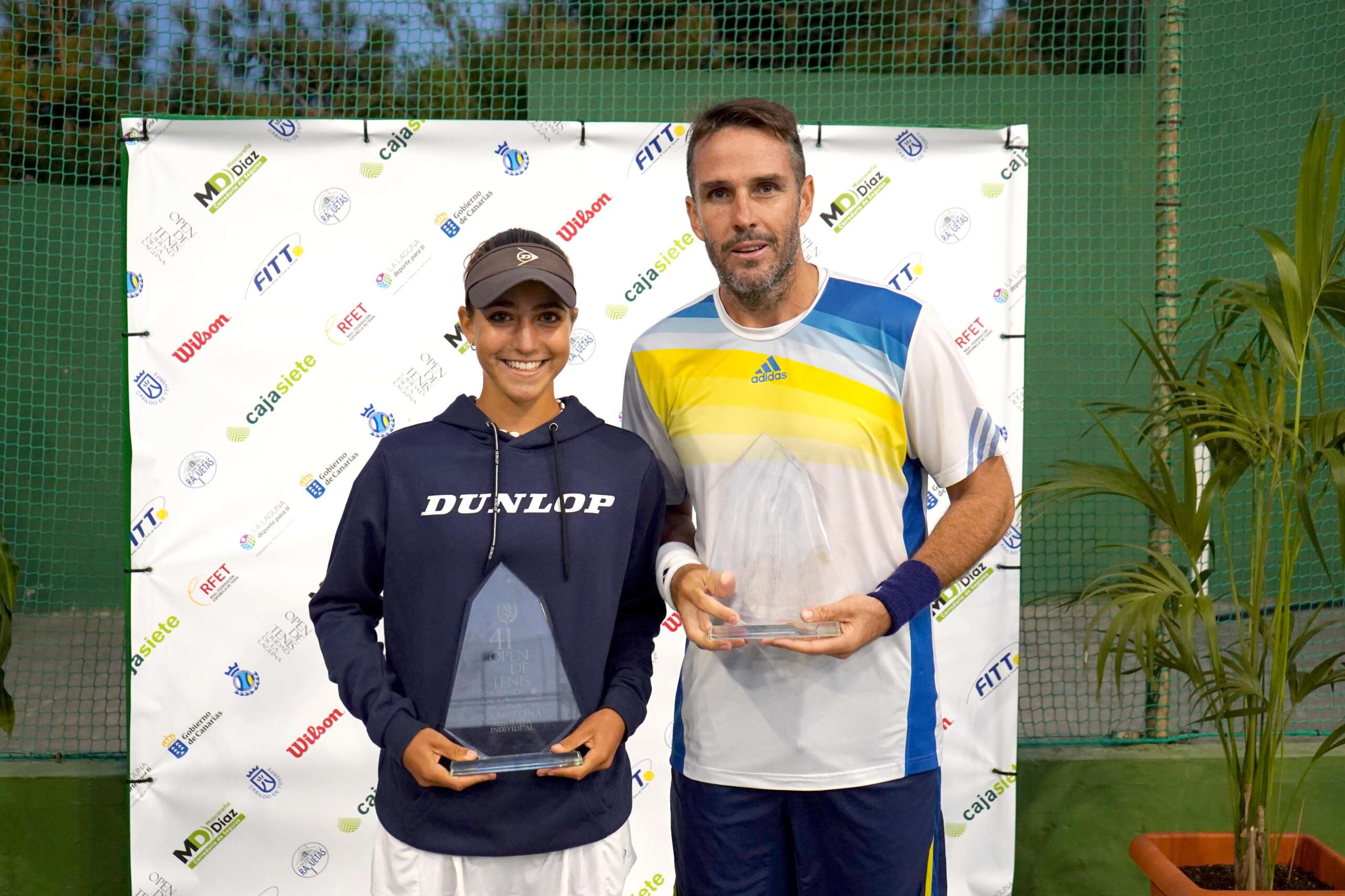 Fernández y Marrero, campeones del 41 Open de Tenis